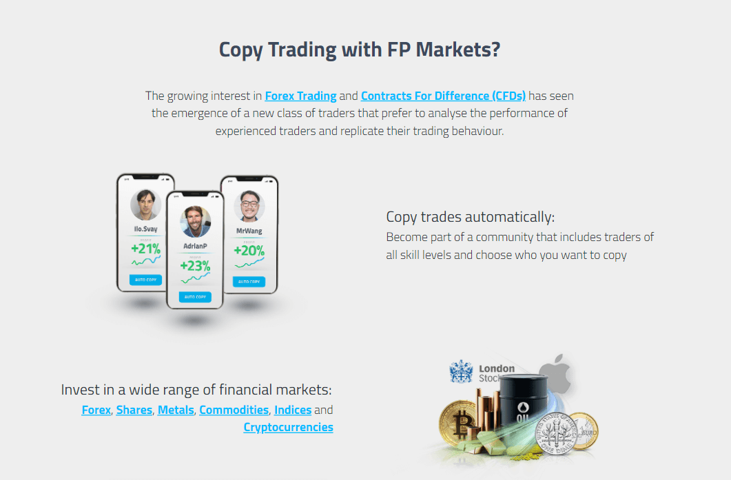 FP Markets Forex brokerage